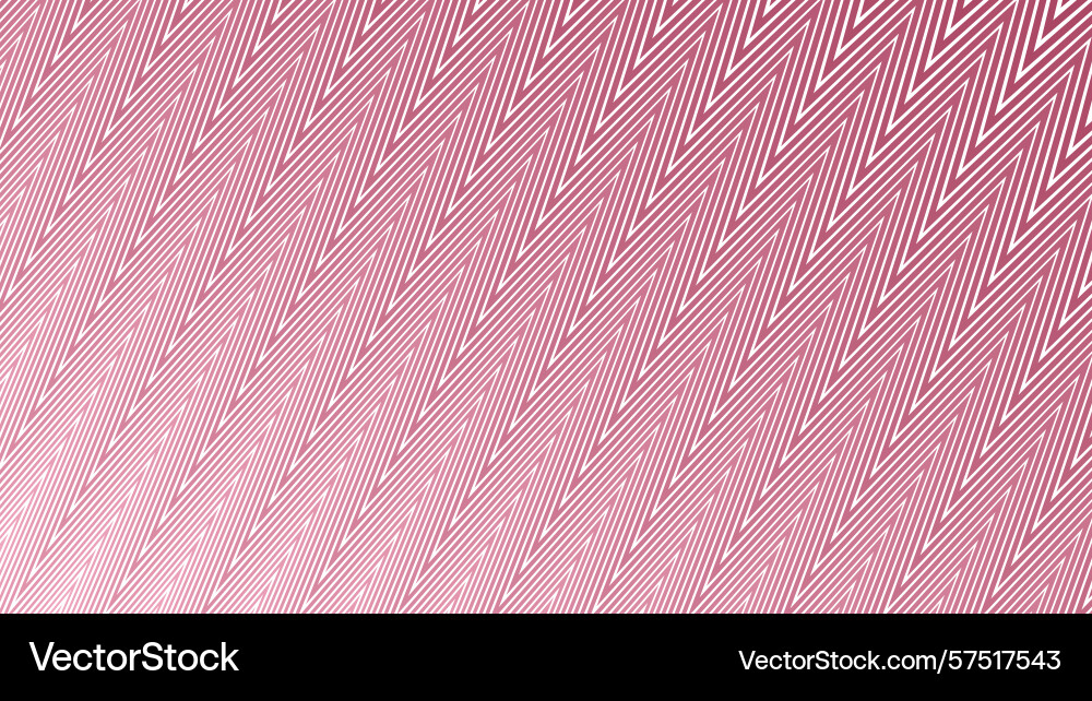 Red zig zag stripes line pattern background vector image