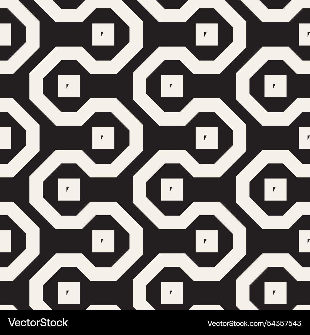 Seamless pattern repeating geometric elements Seamless pattern repeating geometric elements vector image