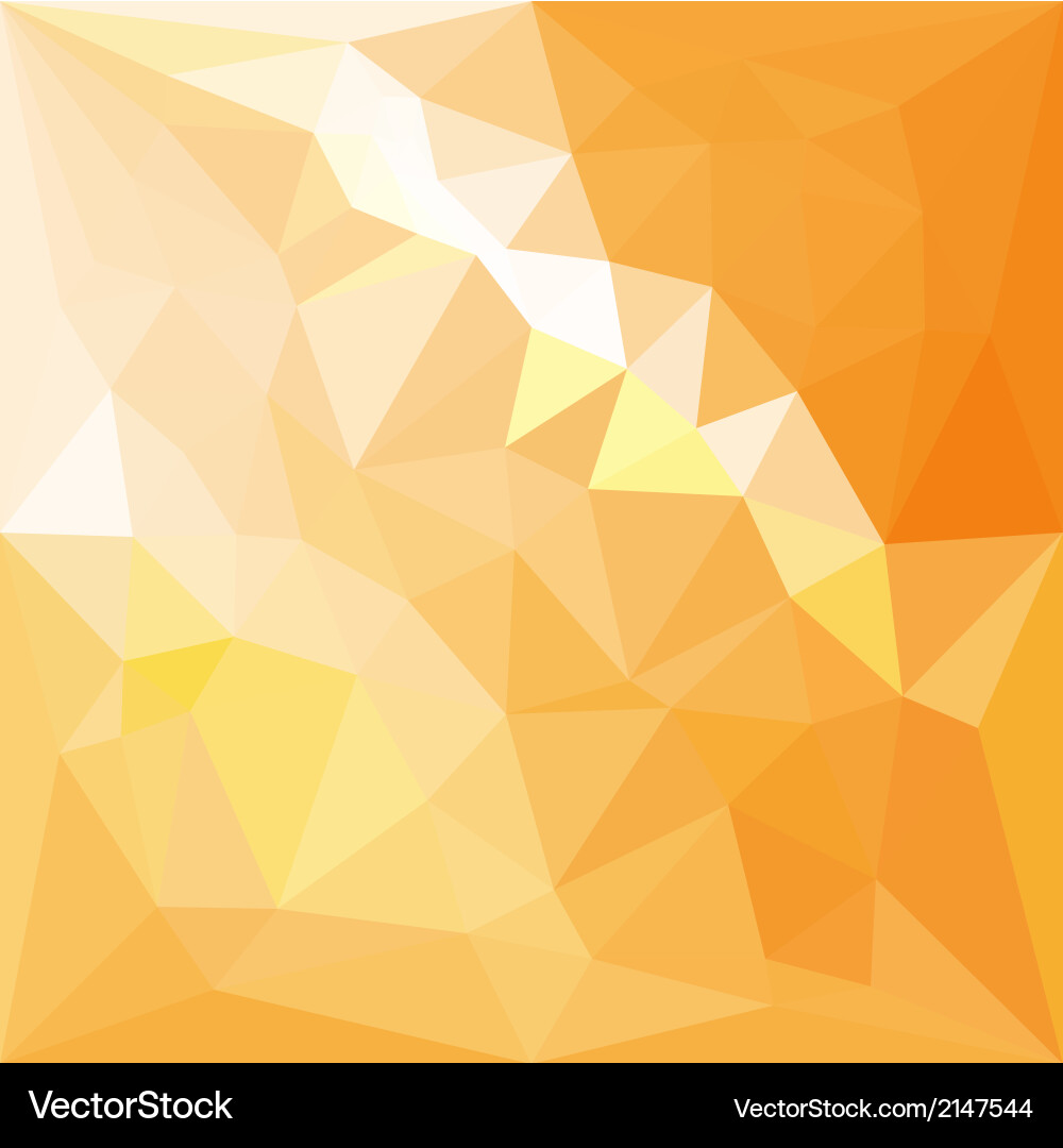 Polygon abstract pattern background in flat color Vector Image