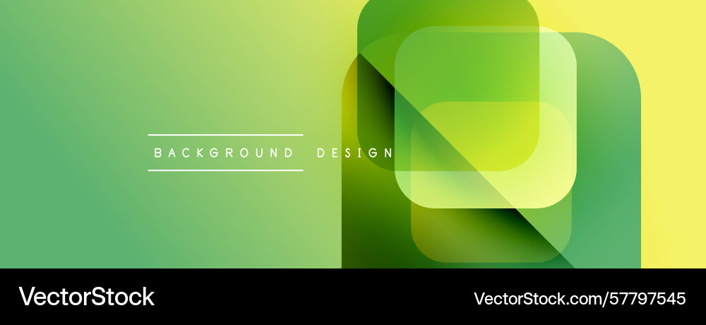 Abstract geometric shapes overlap gradient Abstract geometric shapes overlap gradient Vector Image