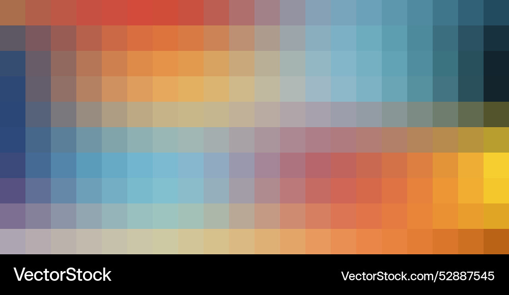 Abstract square pixel mosaic background Abstract square pixel mosaic background vector image