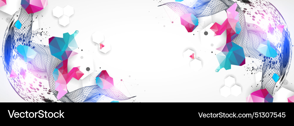 Abstract wave is made in a frame style Abstract wave is made in a frame style vector image