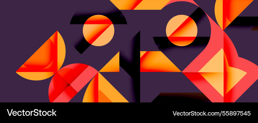 Circles squares lines abstract background Circles squares lines abstract background Vector Image