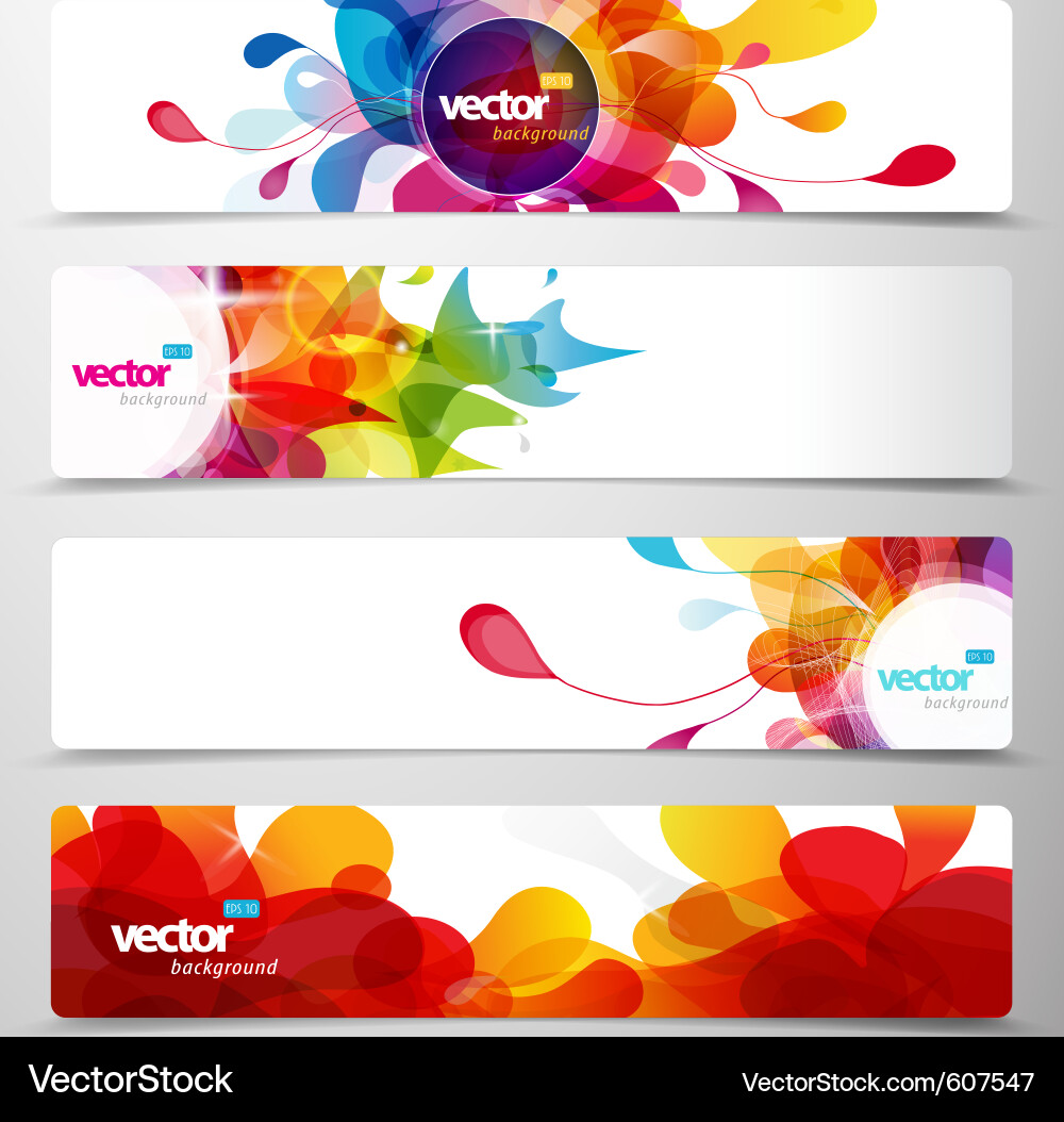 Modern Abstract Backgrounds Vector Image