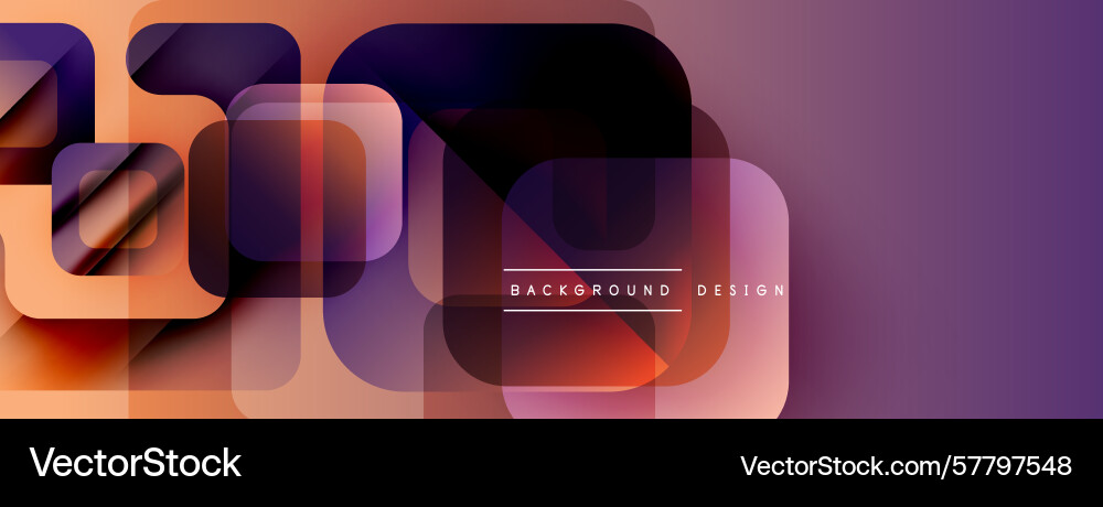 Abstract geometric shapes overlap creating Abstract geometric shapes overlap creating Vector Image