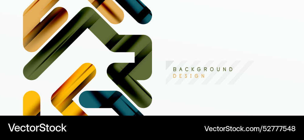 Dynamic colorful lines minimal abstract background Dynamic colorful lines minimal abstract background Vector Image
