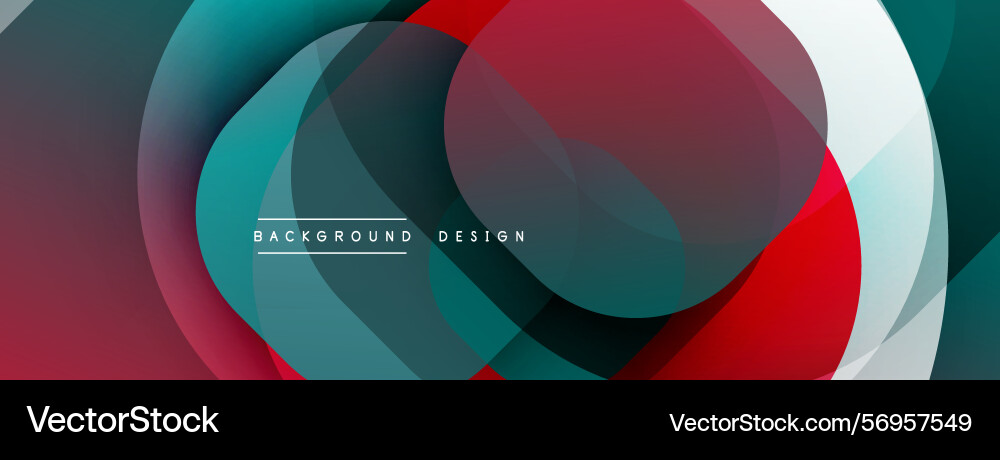 Abstract layers overlap creating dynamic visual Abstract layers overlap creating dynamic visual vector image