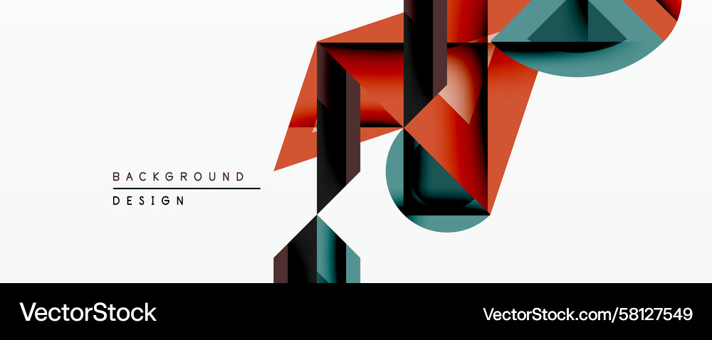 Dynamic Geometric Overlap Vector Image