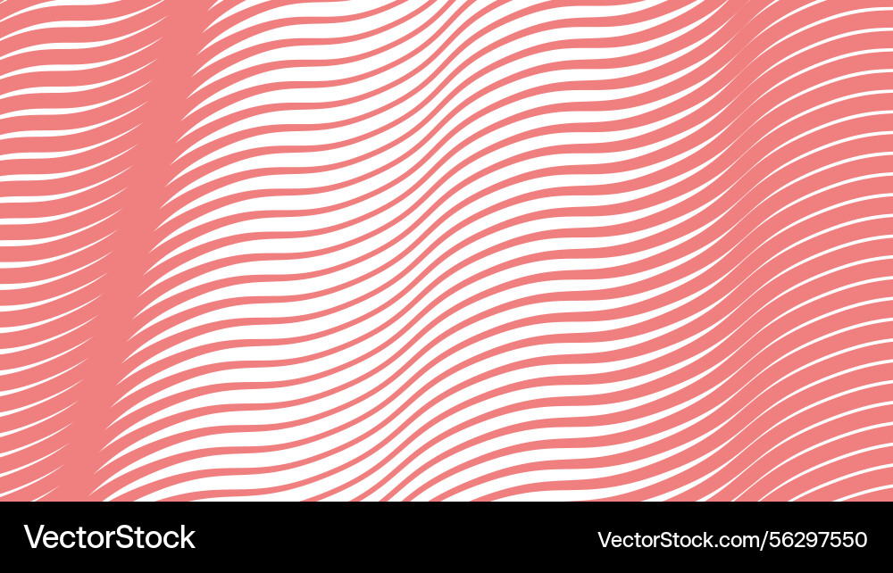 Light Coral Line Abstract Background Vector Image
