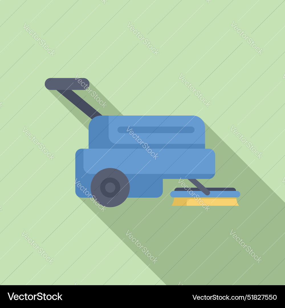 Professional cleaning machine using rotating Vector Image