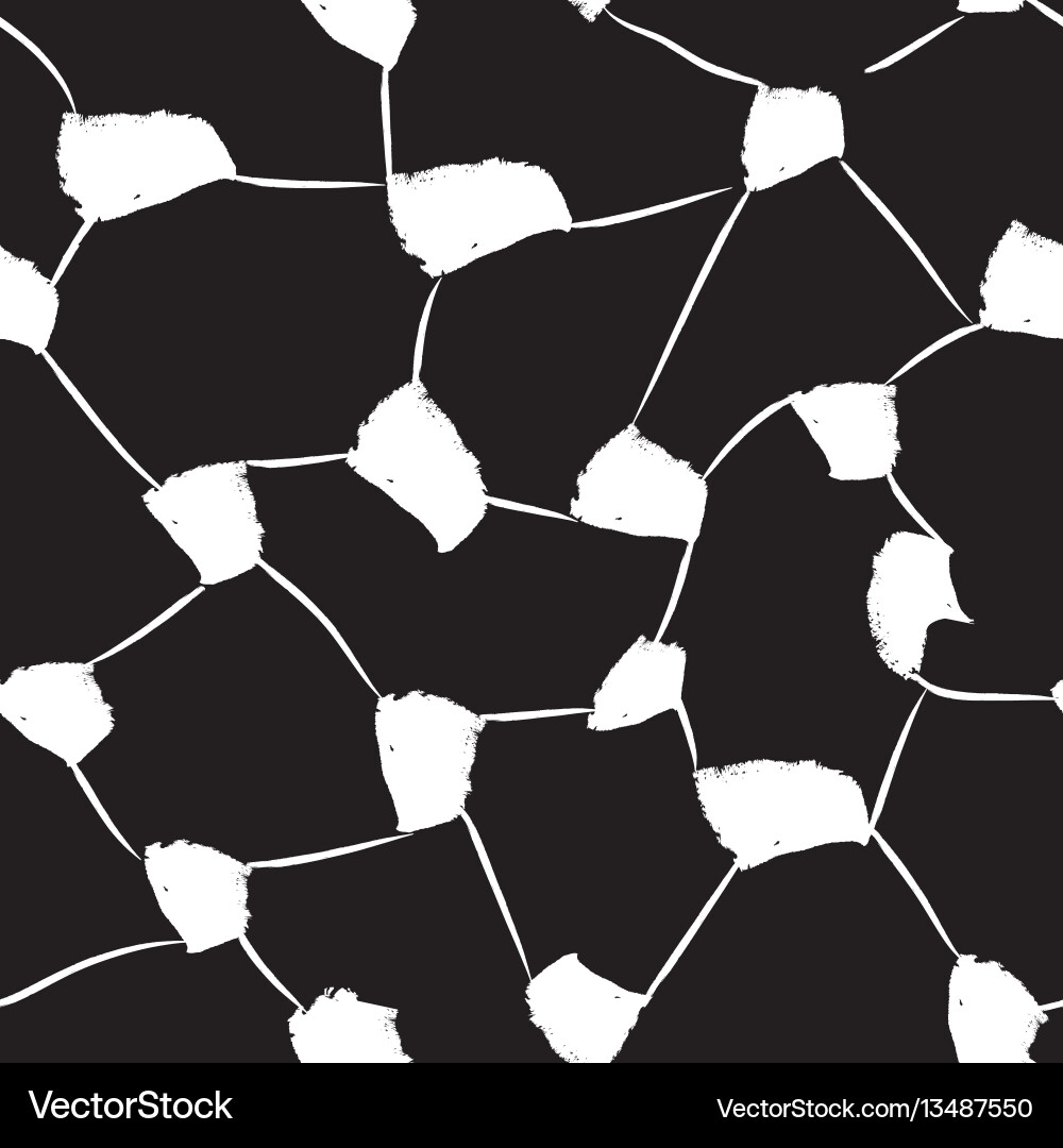 Random Spots Grid Pattern Vector Image