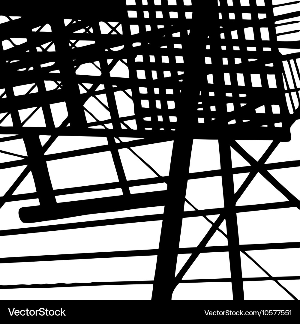 Hand-drawn seamless pattern with abstract Vector Image