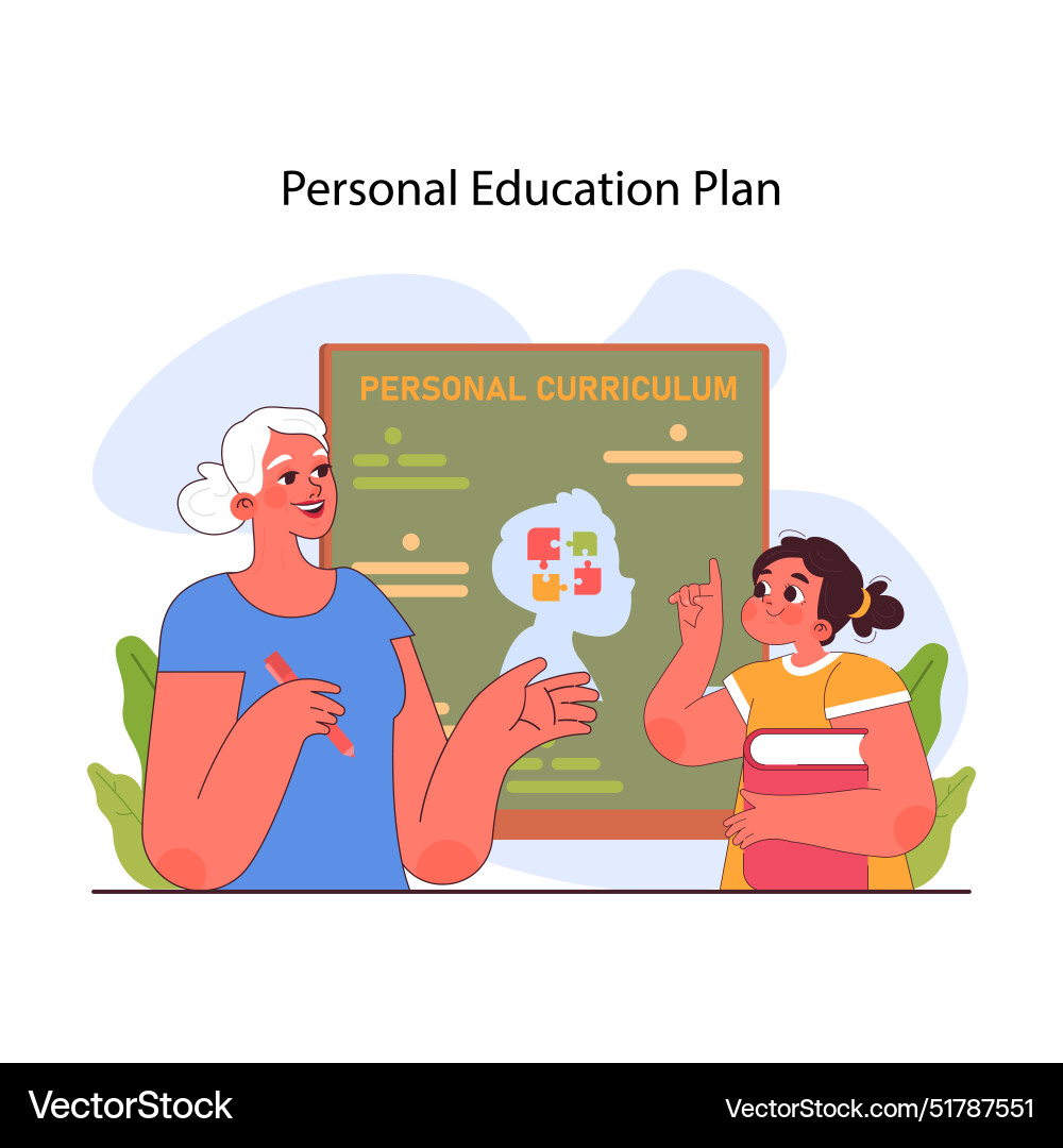 Inclusive education equal educational Royalty Free Vector