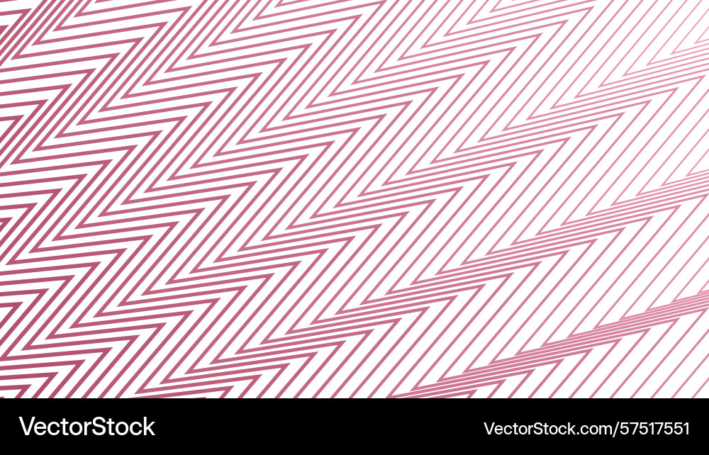 Red zig zag stripes line pattern background Vector Image