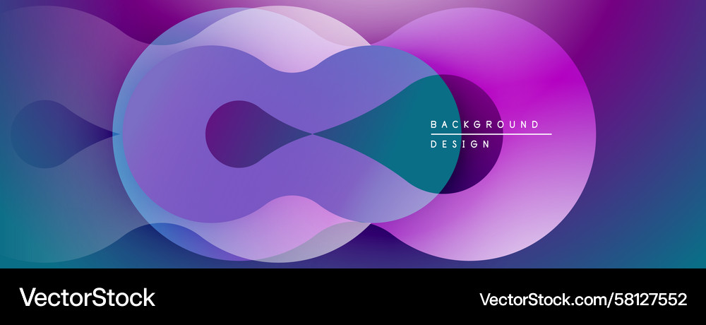 Abstract Fluid Gradient Background Vector Image