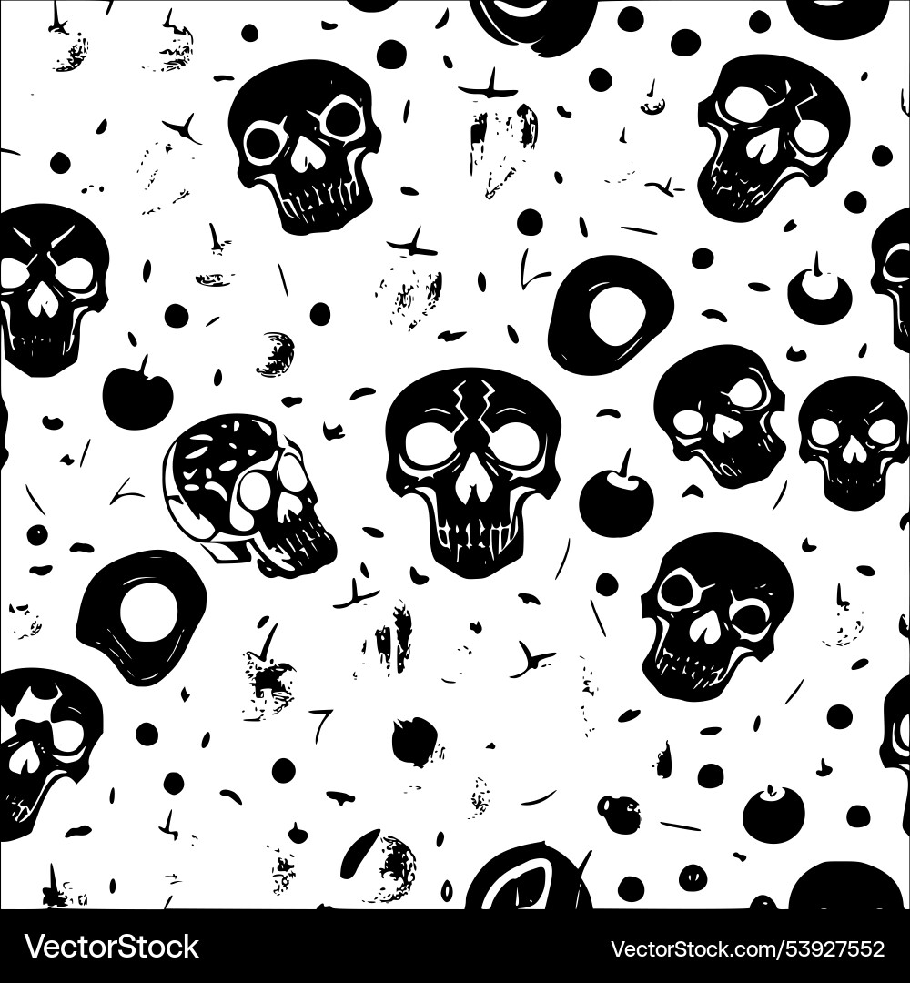 Skeleton abstract pattern seamless Skeleton abstract pattern seamless vector image