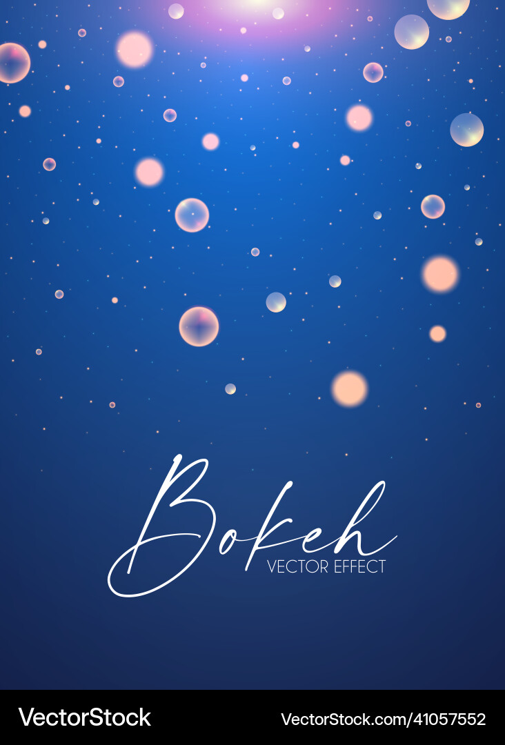 Soft bokeh elegant light effect fluid Soft bokeh elegant light effect fluid Vector Image