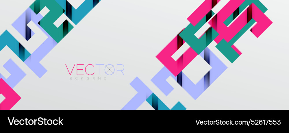 Color bend lines with shadow texture effect Vector Image