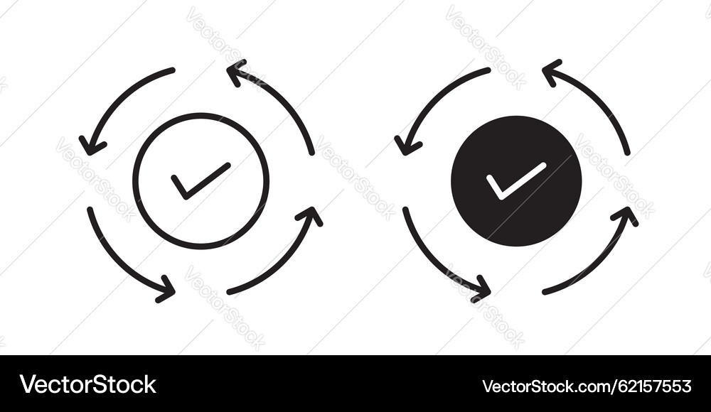 Consistency Icon - Simple Outline – Royalty-Free Vector | VectorStock