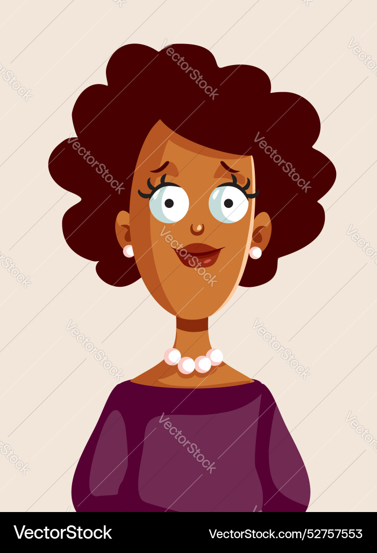 Karikaturporträt einer afrikanischen Ethnizität Karikaturporträt einer afrikanischen Ethnizität vektorbild
