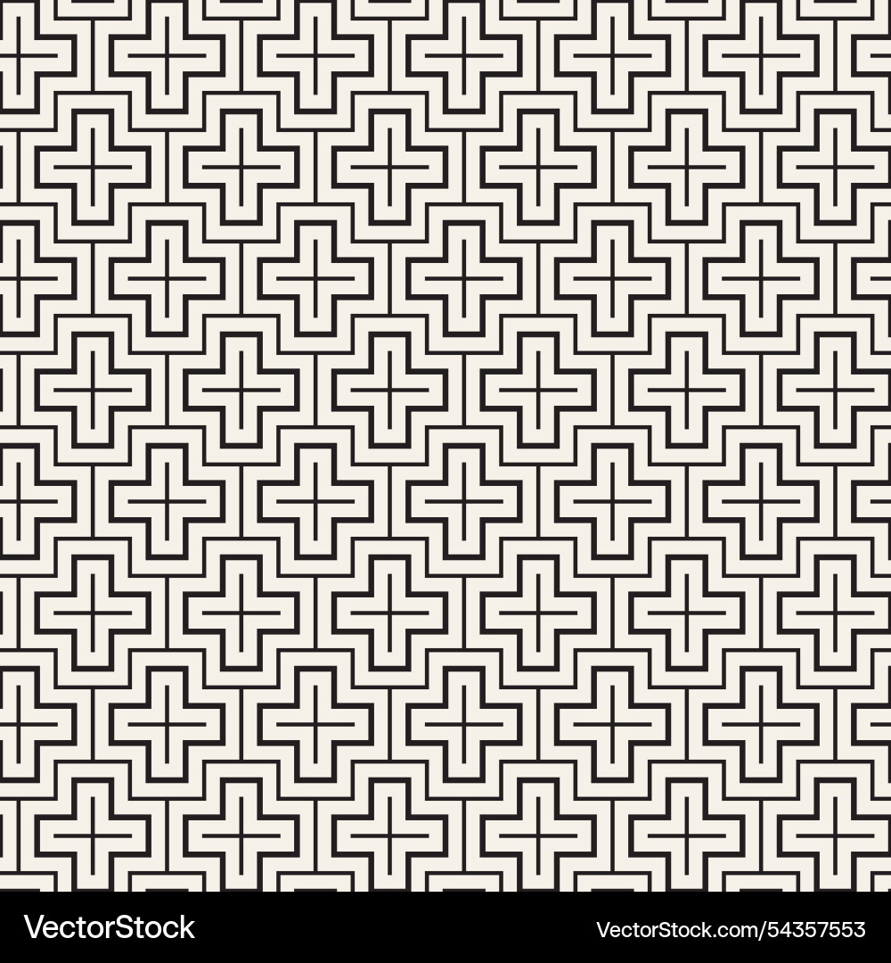 Seamless pattern repeating geometric elements Seamless pattern repeating geometric elements vector image