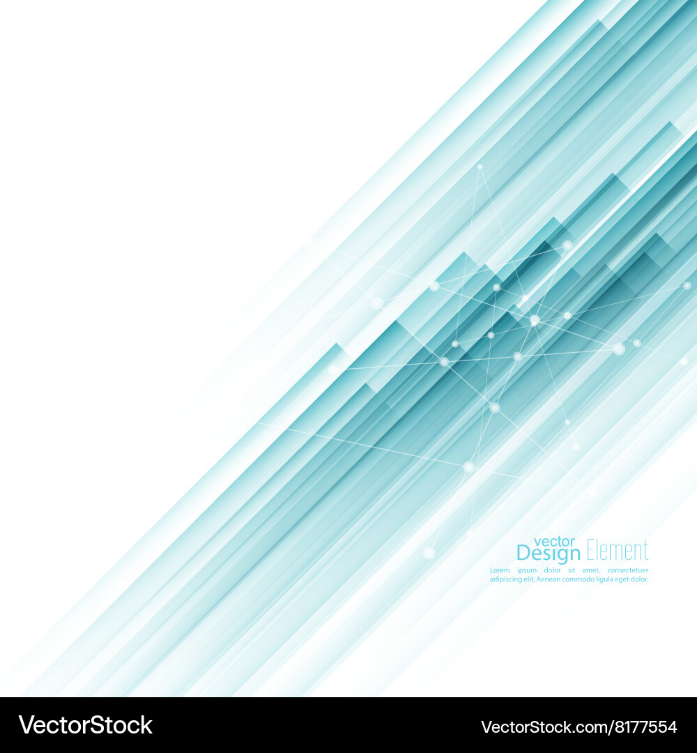 Abstract background with blue stripes Royalty Free Vector