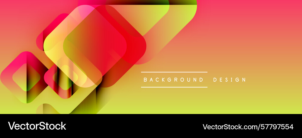 Abstract geometric shapes overlap creating Abstract geometric shapes overlap creating Vector Image