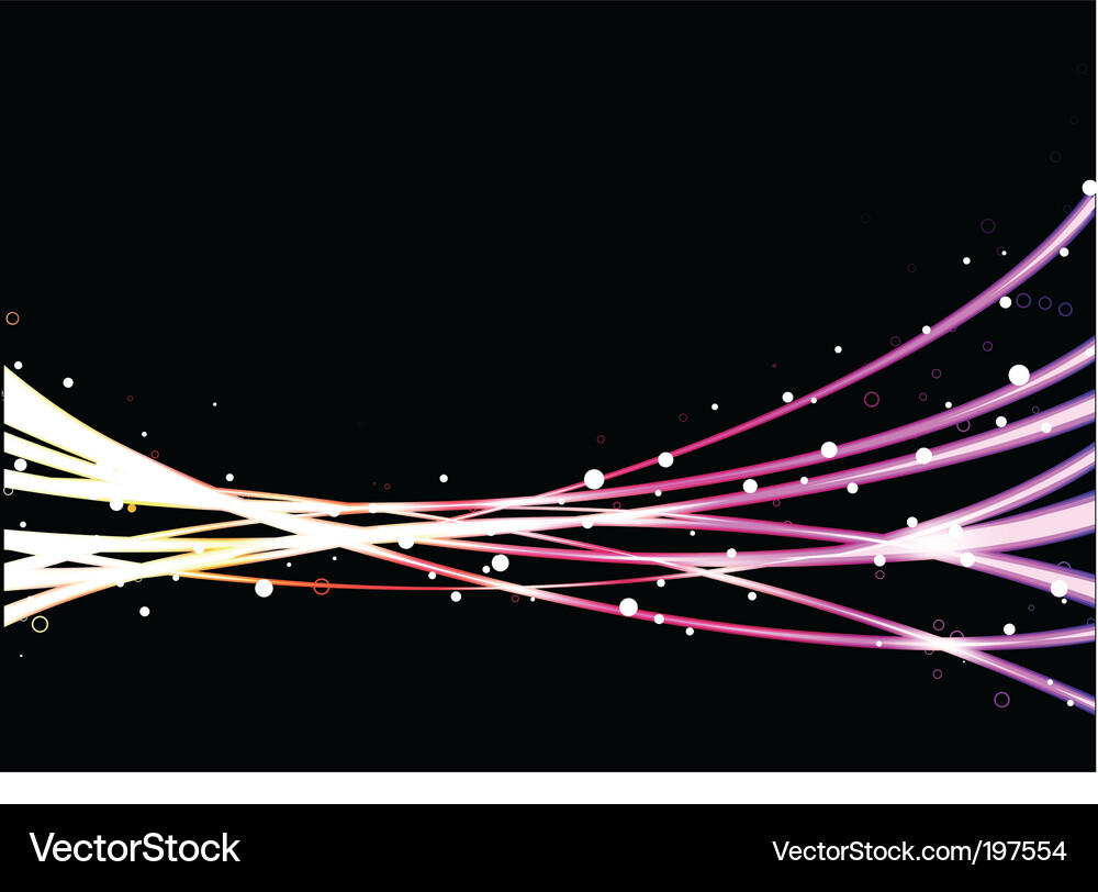 Dynamic Flowing Lines Vector Image