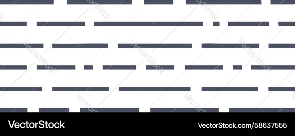 Short Dashed Line Texture Pattern Vector Image