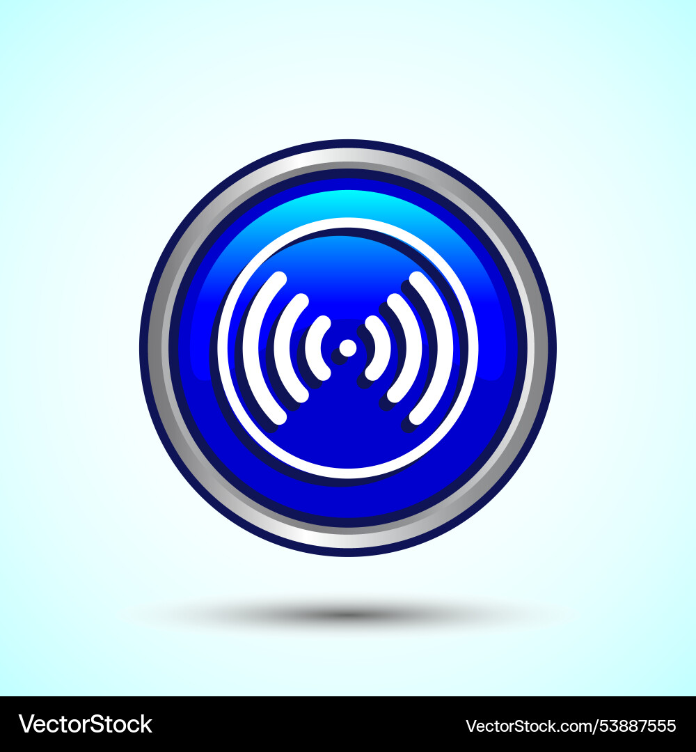 Wifi icon design internet connection symbol Vector Image
