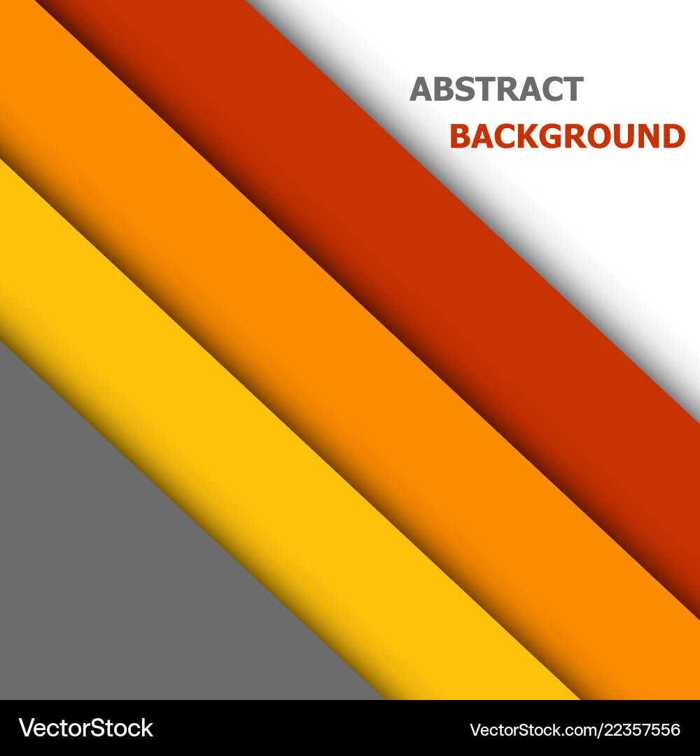 Colorful paper overlap layer for text vector image