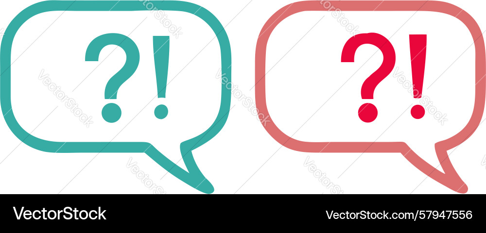 Multiple Questions Icon Vector Image