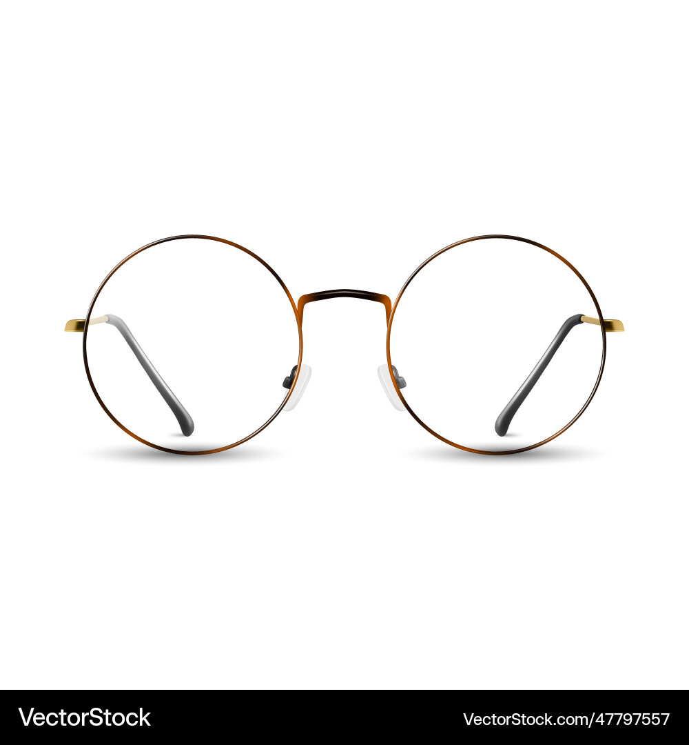 3d realistic leopard color round frame 3d realistic leopard color round frame vector image