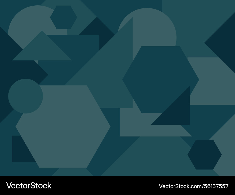 Abstract geometric background with overlapping Vector Image