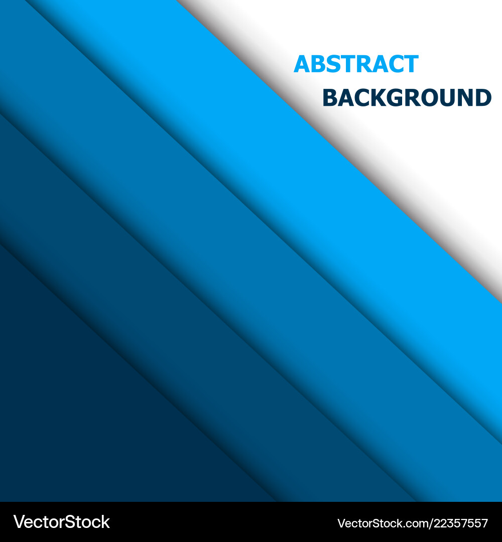 Overlapping Paper Layers - Blue Gradient Vector Image