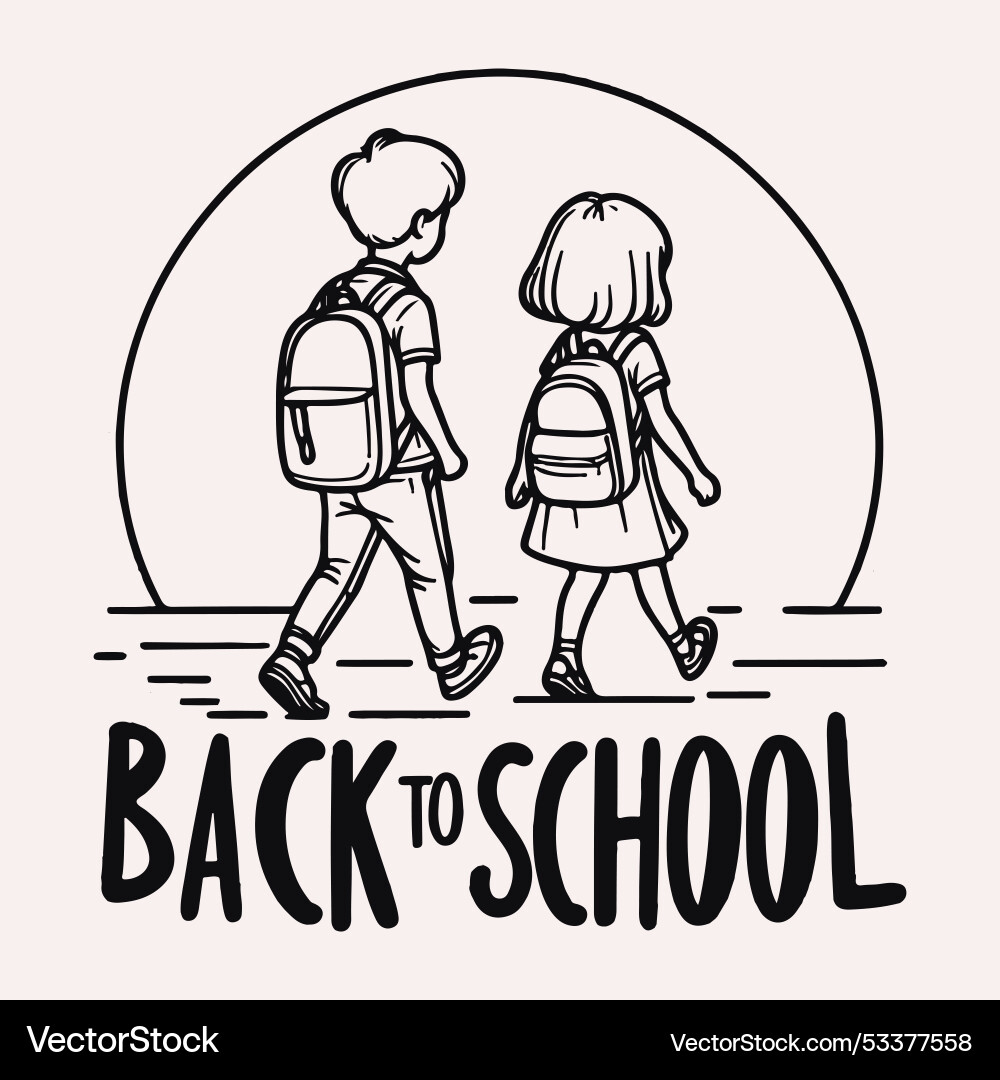 Back to school Royalty Free Vector Image - VectorStock
