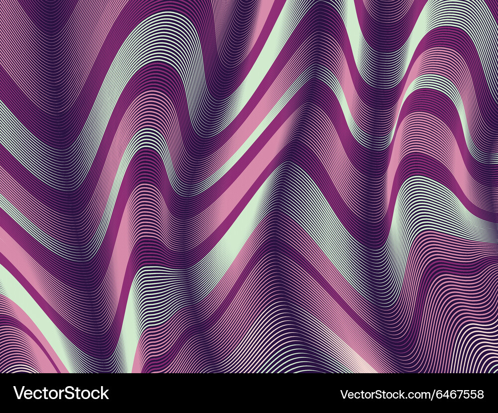 Moving colorful lines of abstract background Vector Image