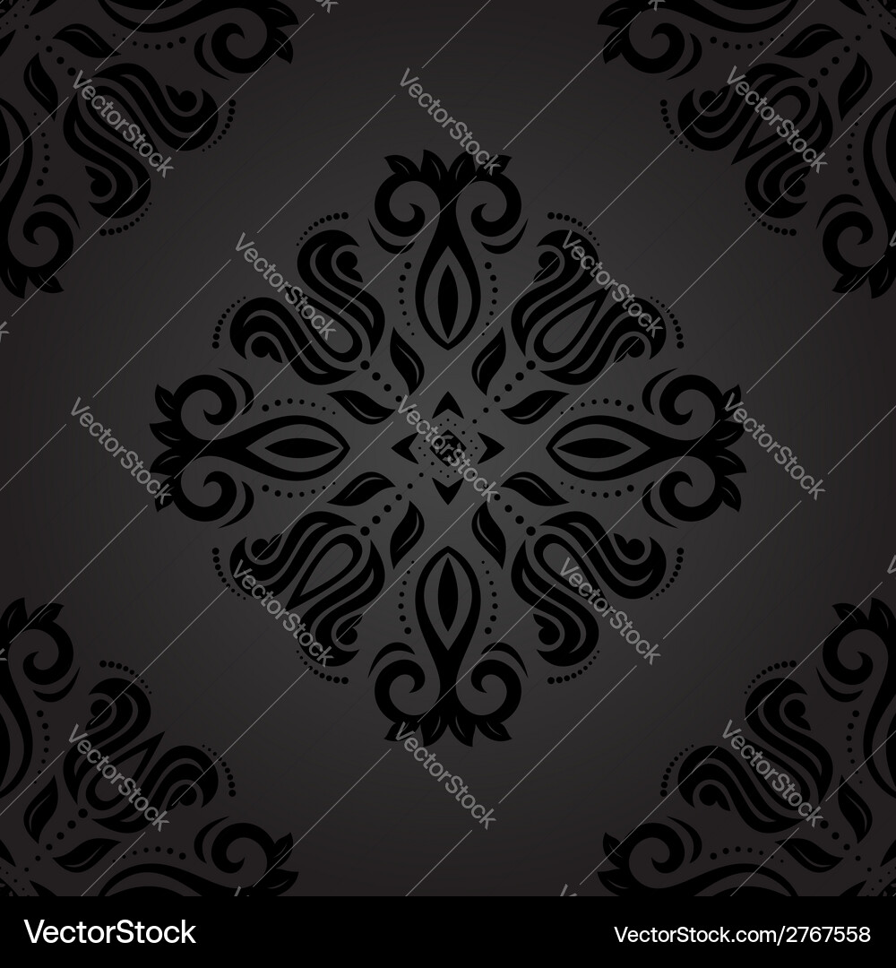 Orient seamless pattern abstract background Vector Image