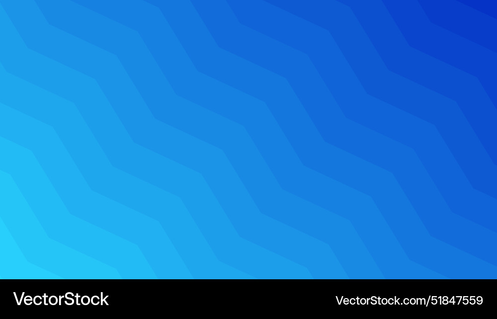 Blue zig zag pattern seamless background image Vector Image