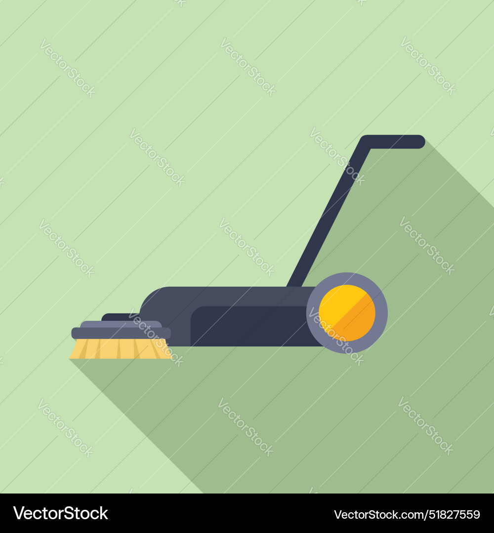 Cleaning machine using rotating brushes Cleaning machine using rotating brushes Vector Image