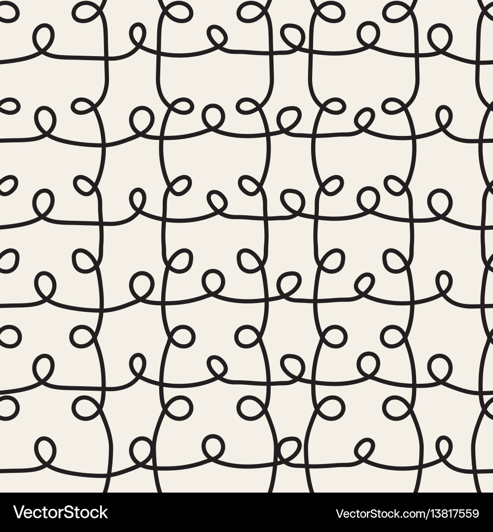 Curve seamless pattern simple repeatable Curve seamless pattern simple repeatable vector image