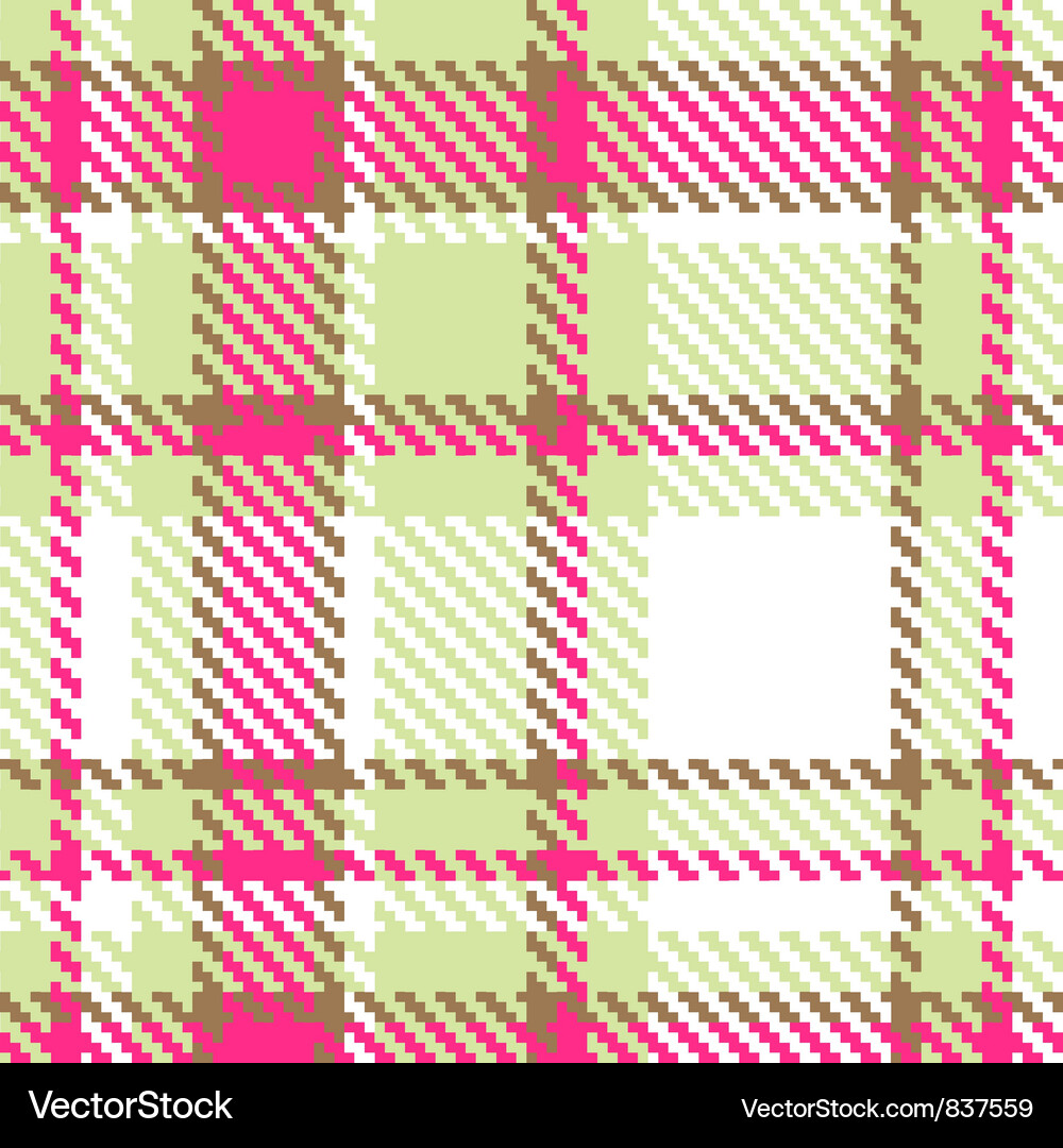 Seamless checkered color pattern Vector Image