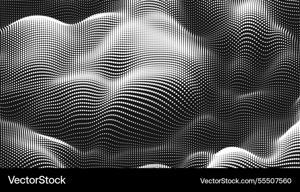 Point wave noise texture abstract dot background Point wave noise texture abstract dot background vector image