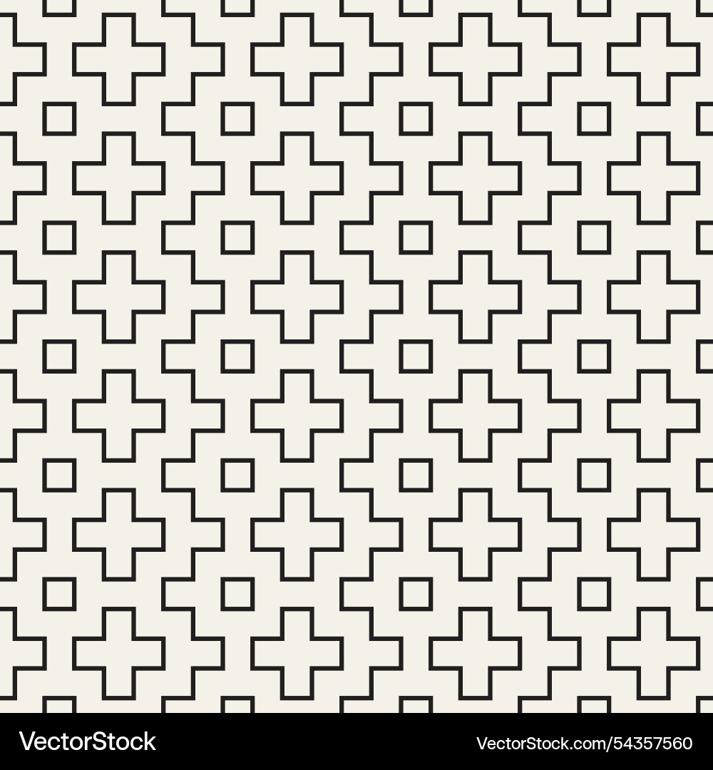 Seamless pattern repeating geometric elements Seamless pattern repeating geometric elements vector image