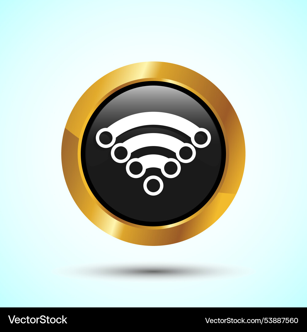Wifi icon design internet connection symbol Vector Image