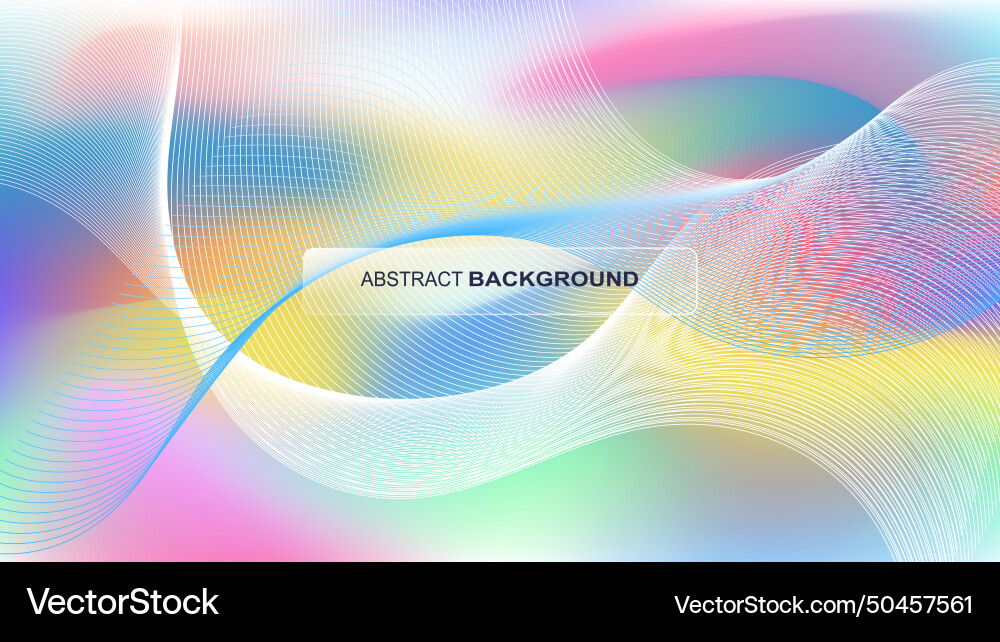 Abstract gradient mesh background design vector image