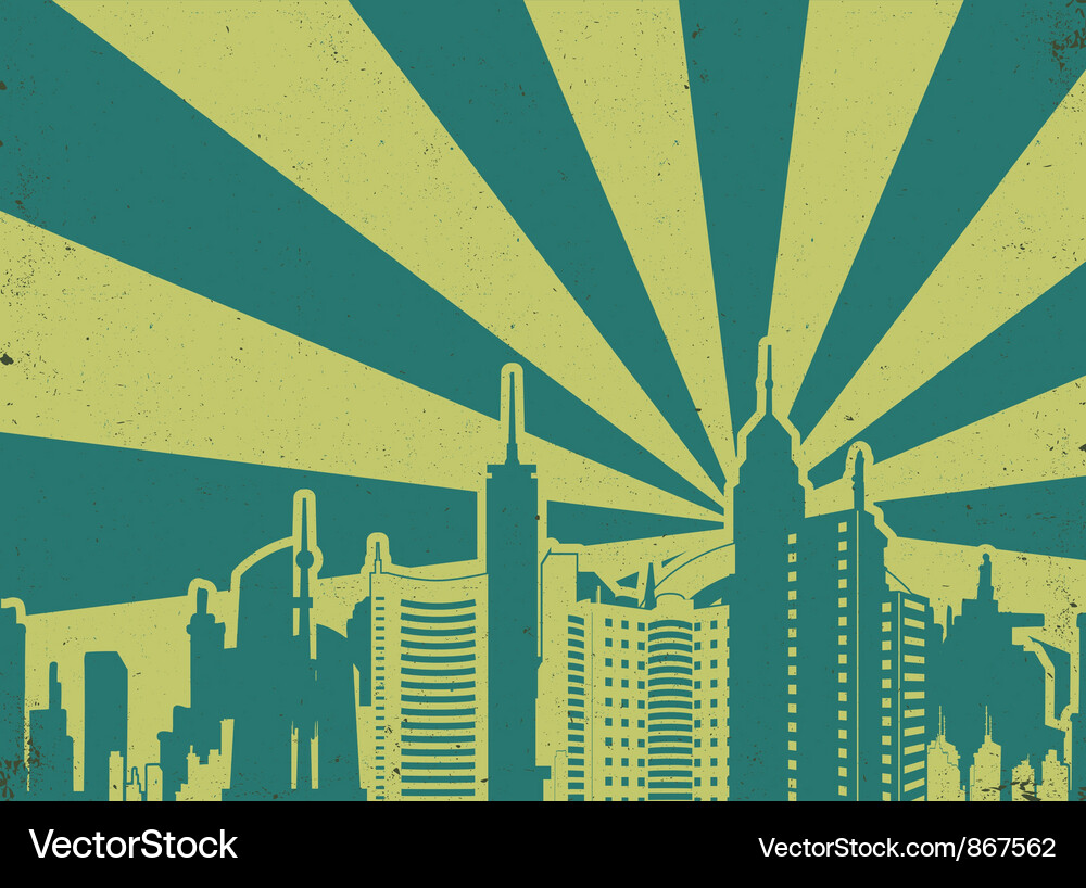 Retro background Vector Image