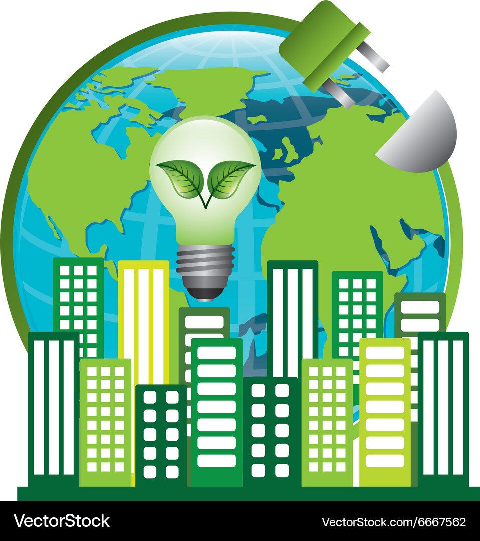 Save planet design Vector Image