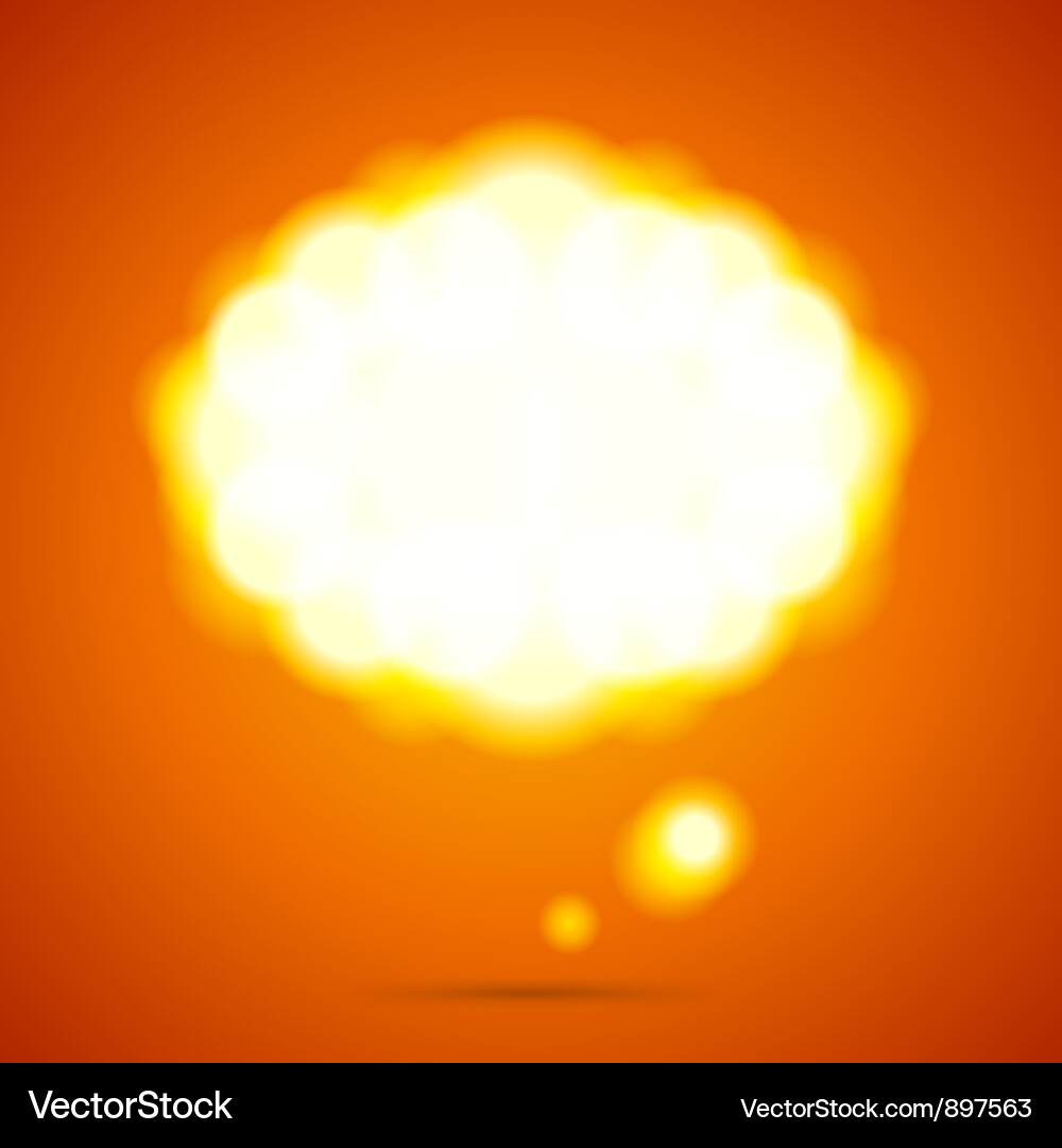 Cloud Speech Bubble Royalty Free Vector Image - VectorStock