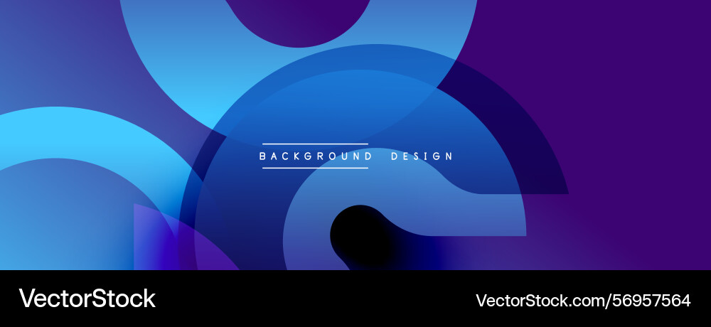 Abstract gradient shapes overlap creating dynamic Abstract gradient shapes overlap creating dynamic vector image
